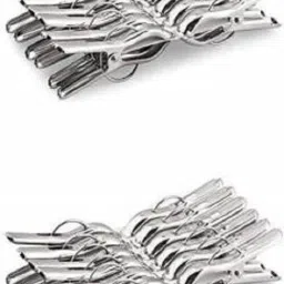 Stainless Steel Cloth Drying Pegs Non-Slip Clips Multipurpose Sturdy Clothes Dry Stainless Steel Cloth Clips-image-62