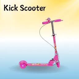 New Road Runner Metal Scooter With 3 Leval Adjustable Height Toy For Kids.(Pink)-picture-15
