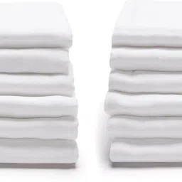 12 piece nappy cloth 70 x 70 cms Pure Cotton Reusable washable-19