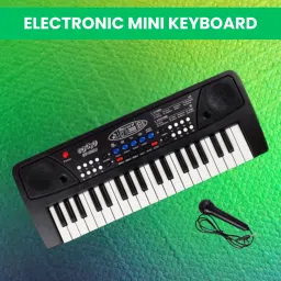 (Piano Keyboard) with Mic/37 Keys 8Rhythms, 8Tones, Portable Electronic ToyF345 (Piano Keyboard) with Mic/37 Keys 8Rhythms, 8Tones, Portable Electronic ToyF345 Analog Portable Keyboard-12