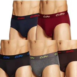 Pack of 5 Solid Men Brief-12