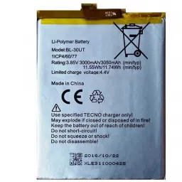 APTIVOS Mobile Battery For Tecno i3 PRO (BL-30UT) 3050 mAh-26
