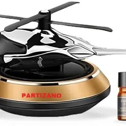 partizano Solar Powered Car Perfume Diffuser Helicopter Design, For Car Dashboard multicol Diffuser image 5
