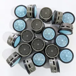 Plastic High-Pressure Replacement Water Aerator Tap and Faucet Foam Flow, Blue Faucet Nozzle-3
