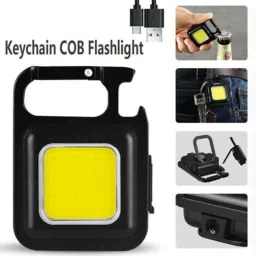 COB Keychain light Rechargeable C type Worklight LED Spot Light-image-61