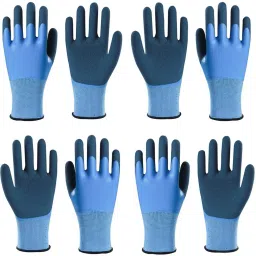 Heavy Duty Reusable Full Nitrile Coated Work Safety Gloves for Gardening Work K1 Climbing Gloves-image-28