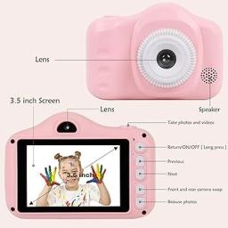 Kids Digital Camera, 6+ Years, Photo & Video Recorder, Full HD 1080P T7-image-86