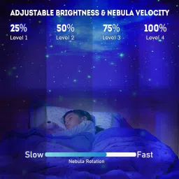 barepepe Astronaut Galaxy Star Projector Light Lamp with Timer, Remote Control Night Lamp image 4