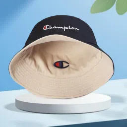 Highever Trendy Unisex Embroidered foldable cotton Reversible Bucket Hat-20
