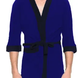 Blue 5 Free Size Bath Robe-87