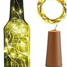 20 LEDs 1.98 m Yellow Steady Water Drop Rice Lights-14