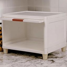 rushil were 1 Layer Plastic Storage Foldable Wardrobe For Clothes, Modular Drawer Box Drawer Divider image 2