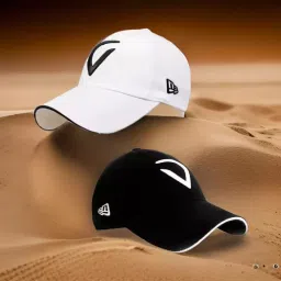 Embroidered, Solid, Self Design Sports/Regular Cap-image-1