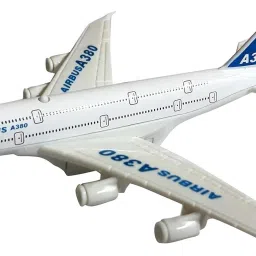 Airplane Toys for Kids with Bump and Go Action | Battery Operated Airbus-4