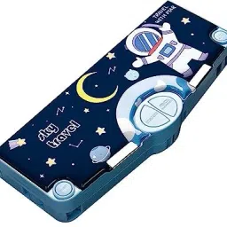 A1 Astronaut Art Plastic Pencil Box-image-70
