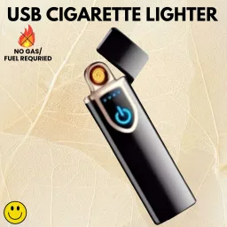 USB Rechargeable Lighter for Smoking Windproof Slim Lighter with FingerprintA253 USB Rechargeable Lighter for Smoking Windproof Slim Lighter with FingerprintA253 Pocket Lighter-image-19
