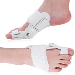 Toe Corrector Device Bunion Treatment Orthopedic Brace Splint Splints (White)-image-90