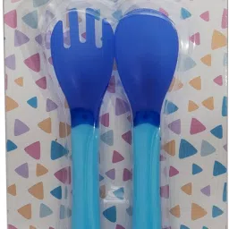 small wonder Kids Spoon & Fork Heat Sensitive Set, Temperature Sensing & Color Changing- Silicone image 4