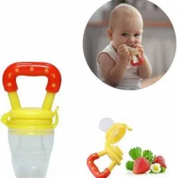 Baby Pacifier Food Feeder Silicone Fresh Fruit Nipple Feeder(Multicolor) Feeder-13