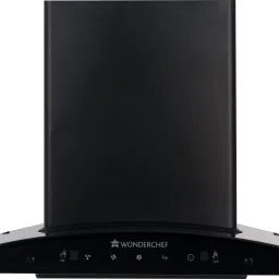 Ruby 60 cm Auto Clean Wall Mounted Black 1200 CMH Chimney-36