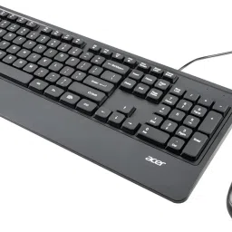 Acer Keyboard & Mouse Combo with Palm Rest Wired USB Standard Multi-device Keyboard Compatible with Desktop, Laptop-18