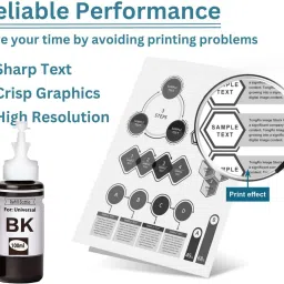 GPN PRINT Refill Ink Kit Compatible for Canon TS207 Single Function Printers Black Ink Bottle image 2