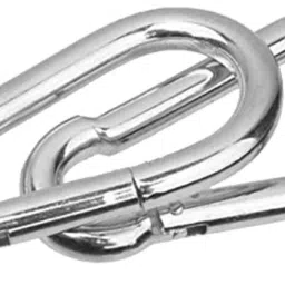 Heavy Duty Stainless Steel Carabiner hook for Mountaineering,Climbing,home & gym Locking Carabiner-picture-4