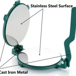 forsel Puri Maker Press Machine Roti Presser for Home Non Stick Poori Maker Kitchen Roti and Khakra Maker image 4