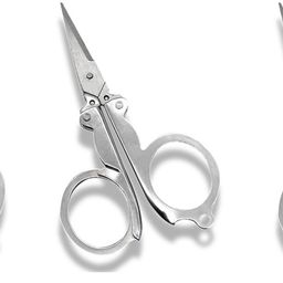 crafts haveli Foldable Scissors Pack of 3 – Stainless Steel Mini Travel Scissor for DIY Craft Scissors-picture-45