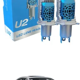 H4 Mini Bi-LED Projector Dual Lens LED Headlight Bulb Hi-Low 120W Retrofit SG64 Car Fancy Lights-image-96