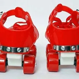 Baby Skates for Kids Boys Girls, Adjustable Skating Quad Roller Skates In-line Skates - Size 16-23 UK-image-78