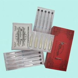 13M1 RED ( PACK OF NEEDLES 50) Disposable Magnum Tattoo Needles-image-2
