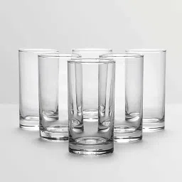 (Pack of 6) HIGH QUALITY KITCHEN DECORATION GLASSWAR FOR KITCHEN AND HOMEWARE Glass Set Water/Juice Glass-image-10