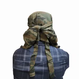 Solid Cotton Blend Men Multicolor Scarf-12