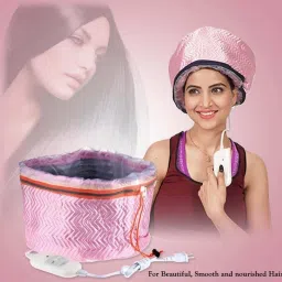 Hair steamer cap for spa at home, Thermal Hair Steamer Cap for Hair, Electric Heat Cap Thermal Treatment Spa Cap Hair Steamer-image-60