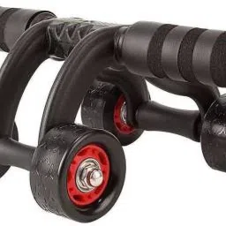 4-Wheel Ab Roller With Knee Mat ,Floor Wedge - Abdominal Workout Fitness Exercise Ab Exerciser-image-26