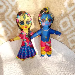 Radha Krishna Toy Combo- 7 inch-image-49