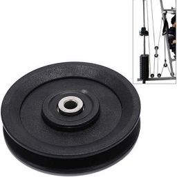 artic height Exercise Machine Attachment Pulley 4-inch with Inbuilt Bush and Bearing Pack of 1 Climbing Pulley image 2