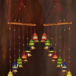 Dream catcher Set 2 Wall Hanging for LivingRoom Bedroom Balcony Plastic, Wood Dream Catcher-image-58