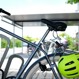 krissdil elops Cycle Lock - Cable 100 with Key - Grey Bicycle Lock image 3