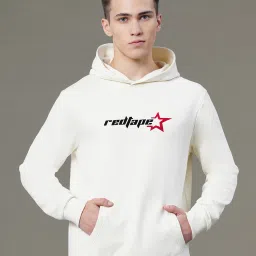 Men Full Sleeve Graphic Print Hooded Sweatshirt-image-10