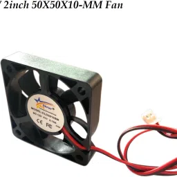 DHRUV-PRO 12V (50X50X10-MM) 2inch 5000-RPM 12V Cooling Cabinet Fan Square Cooler-11
