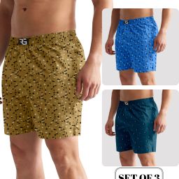 Pack of 3 Printed Men Boxer-image-48