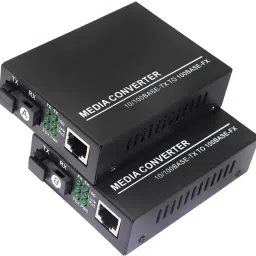 RAMEX Fast Ethernet to Fiber Converter 10/100Base-Tx to 100Base-FX SC 25KM 1 Ports 1000 Mbps Network Switch-37