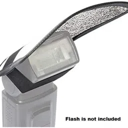 ZINROX Mini Silver White Flash Diffuser Reflector for Camera FLASH Diffuser image 3