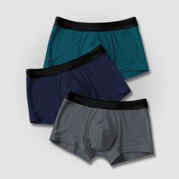 Pack of 3 Solid Men Trunk-image-2