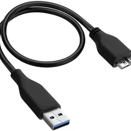 ALRITO Micro USB Cable 0.3 m USB 3.0 Male to Micro B Male Cable USB 3.0 To Micro B Cord External HDD Data Cable-12