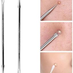 2-1 Face Acne Needle Stainless Steel Facial Whitehead Removing Pin-image-39