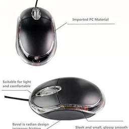 SANEHA TERABYTE OPTICAL COMPUTER MOUSE Wired Ambidextrous Optical Gaming Mouse image 5