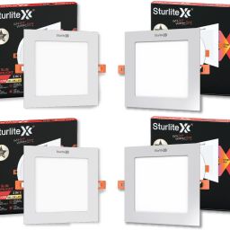 Eco LYF 8W (3 in1) Square LED Downlight - (Pack of 4) Ceiling Light Ceiling Lamp-image-12